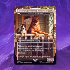 Dogmeat, Constant Companion Yoshimaru, Ever Faithful MTG Secret Lair Fal​lout picture