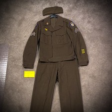 WW2 Named USAAF ‘Ike’ Dress Uniform Grouping (372 Bomb SQ, 5th Airforce) picture
