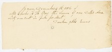 1856 Antique Handwritten Receipt Charles H Gray Payment Meat Denholm Gibbs Evans picture