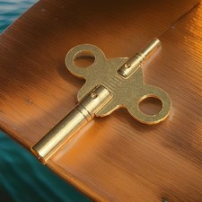New Key For Ansonia Royal Bonn Porcelain Mantel Clock (Key Only) picture