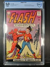 Flash #137 CBCS 5.0 1st. Silver Age App. Of Vandal Savage picture