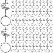 50 Set 1/4x20 Beam Clamp Steel C Clamps Screws picture
