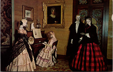 Philadelphia Museum of Art Fashion Wing 19th Century Attire Postcard picture