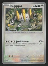 English NM Regigas (Poke Ball Pattern) 086/131 PRE Holofoil Pokemon picture