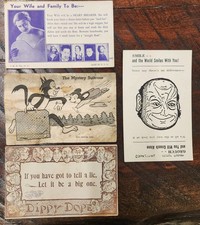 4 Pc Vintage Humorous/Novelty Postcards picture