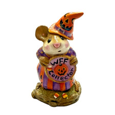 Wee Forest Folk Retired Artist OAK Halloween WFF Collector picture