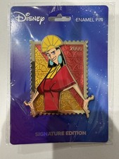 Disney Pixar Royal Stamp Kuzco Collectible Pin - Pink a la Mode IN HAND picture