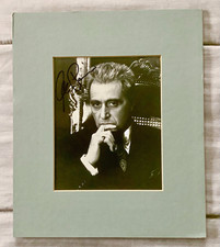AL PACINO Signed Photo w/Sage Green Matte 11”x13” (photo 6.25”x7.75”) Godfather picture