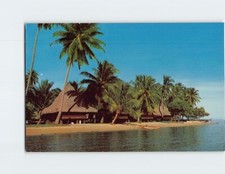 Postcard Bali Hai Hotel In The Early Morning At Maharepa Moorea French Polynesia picture