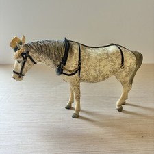 Breyer Horse Old Timer Glossy Dapple Grey #205 Model w/Hat Vintage Retired Read picture