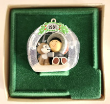 Vintage 1981 Hallmark Frosty Friends #2 Christmas Ornament picture