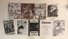 BURROUGHS BULLETIN lot of 9~EDGAR RICE BURROUGHS~TARZAN #30-65 Fanzines picture