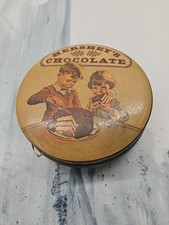 1982 Hershey’s Chocolate Small Round Tin picture