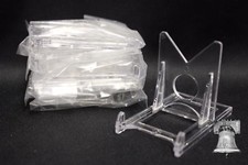 5 Display Stand Rock Fossil Mineral Quartz Amethyst 2 Piece Adjustable Stands picture
