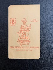 Antique 1901 Brucker & Boughien Tobacco Receipt Order Sheet Yellow Kid Graphic picture