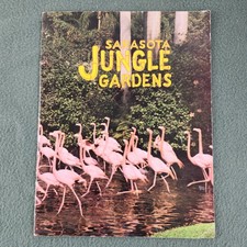 Vintage Souvenir Sarasota Jungle Gardens Picture Booklet picture