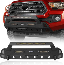 Tacoma Stubby Sharp Front Bumper for 2016-2023 Toyota Tacoma 3Rd Gen Truck, Soli picture