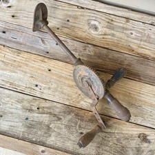 Vintage Hand Crank Shoulder Breast Drill Egg Beater Antique picture