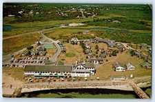 1970 Cape Cod Massachusetts MA Vintage Postcard Lighthouse Inn Birds Eye View picture