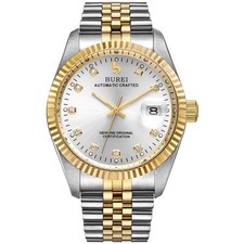 BUREI Men's Luxury Automatic Watch Fashion Waterproof Mechanical Watch, Adjus... picture