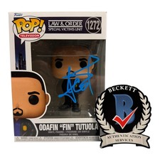 ICE-T SIGNED AUTOGRAPH LAW & ORDER SVU FUNKO POP 1272 BECKETT BAS picture