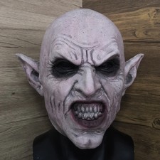 Nosferatu Grey Vampire Halloween Mask Scary Ghost Devil Costume Party New Decor picture