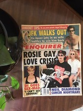 Vintage Nat’l Enquire Sept 9 1997 JFK Jr, Princess Di,Rosie O’O’Donnell,JonBenet picture
