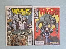 WULF AND BATSY # 1-3 FULL RUN ALTERNA COMICS FIRST PRINTS HARD TO FIND picture