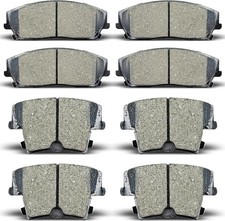 8PCS Front and Rear Ceramic Brake Pads Compatible with 2005-2020 Chrysler 300... picture