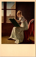 Jacques Louis David Madame Recamier Art Museum Postcard MET [AD] picture