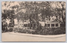 Osterville Cape Cod MA Massachusetts East Bay Lodge 1949 Postcard picture