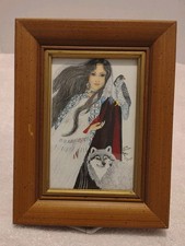 1991 ~ KAY MURPHY ~ Wind Walker Medicine Woman ~ Hand Signed Print ~ 5