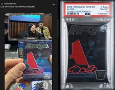 2026 HIROQUEST GENESIS STEVE AOKI SIGNED MEMORABILIA AA04 ALORA PSA 10 159360514 picture