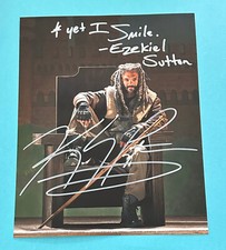 Khary Payton-walking dead-signed, original autograph picture