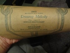 VINTAGE AMPICO PIANO ROLL DREAMY MELODY PLAYER PIANO picture