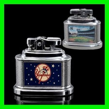Vintage Yankee Stadium New York Yankees Baseball Table Petrol Lighter - UNFIRED  picture