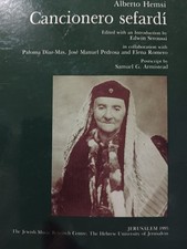Cancionero Sefardi LADINO JUDEZMO SEPHARDI SONGS MUSIC HEMSI SPANISH JEWISH picture