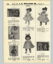 1958 PAPER AD 4 PG Horsman Dolls Cindy Walker My Fair Lady Tweedie picture