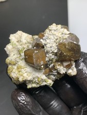 Outstanding Natural Garnet on matrix  picture
