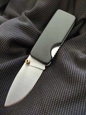 Rite-Edge Black Money Clip Folding Locking Pocket Knife - Same Day Shipping picture