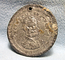 Union Civil War General William SHERMAN 1864 Medal ~ Army of Georgia Corps picture