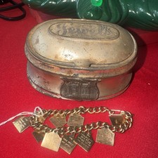 Antique Kronheim & Oldenbusch K&O”JEWELS”  Trinket  Box & 10 Command.Bracelet picture
