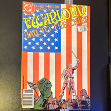 The Warlord #84 (Aug 1984) DC Comics Newsstand – Hail to the Chief picture