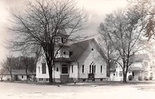RPPC Stratford Iowa Calvary Methodist Church Photo Postcard E47 picture