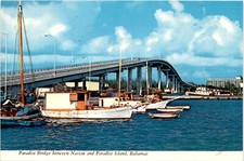 Paradise Bridge, Nassau, Paradise Island, Bahamas, land Postcard picture