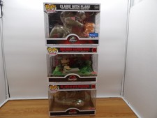 Funko Pop Moments: Jurassic Park - Dr. Sattler/ Triceratops/1204 Muldoon/1223 picture