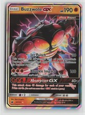 Buzzwole GX Ultra Rare Holo SM04 57/111 NM picture