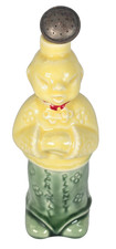 Vintage Chinese Laundry Man Ceramic Water Sprinkler Bottle Sprinkle Plenty picture