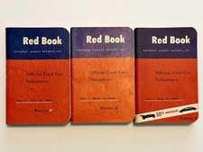 Red Book Used Car Price Guide Lot 3 Vintage 1959 1960 1961 Pocket Auto Values picture