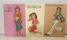 Vintage NOS Barbara Jo Slate Inc. Women's Lib Card Lot Of 8 No Envelopes picture
